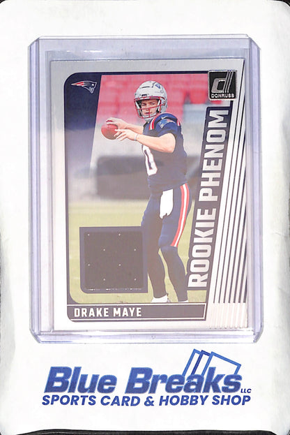 2024 Panini Donruss - Drake Maye - Rookie Phenom - Relic - New England Patriots - Football - #RPJ-DMA