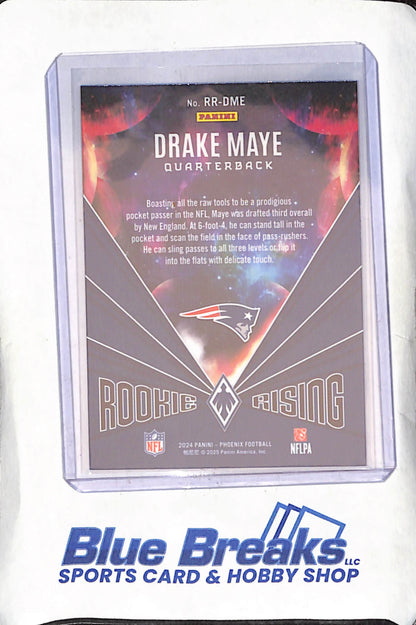 2024 Panini Phoenix - Drake Maye - Rookie Rising - New England Patriots - Football - #RR-DME