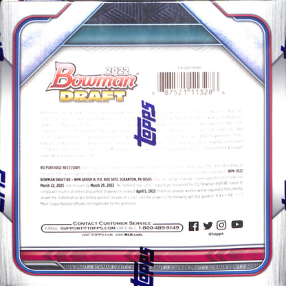 2022 Bowman Draft Baseball Hobby Lite Box - Sealed Wax