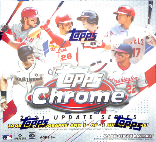 2021 Topps Chrome Update Baseball Mega Box - Sealed Wax