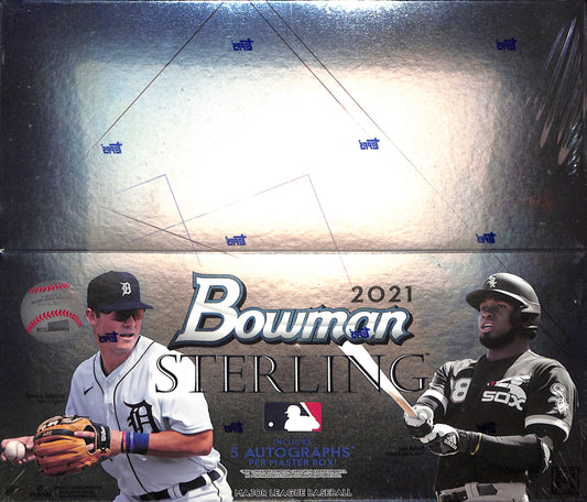 2021 Bowman Sterling Baseball Hobby Box - Sealed Wax