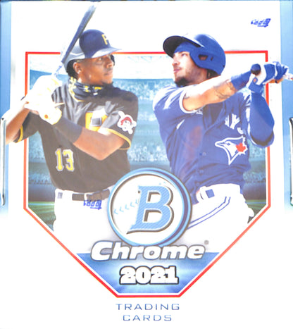 2021 Bowman Chrome Baseball Hobby Box - Sealed Wax