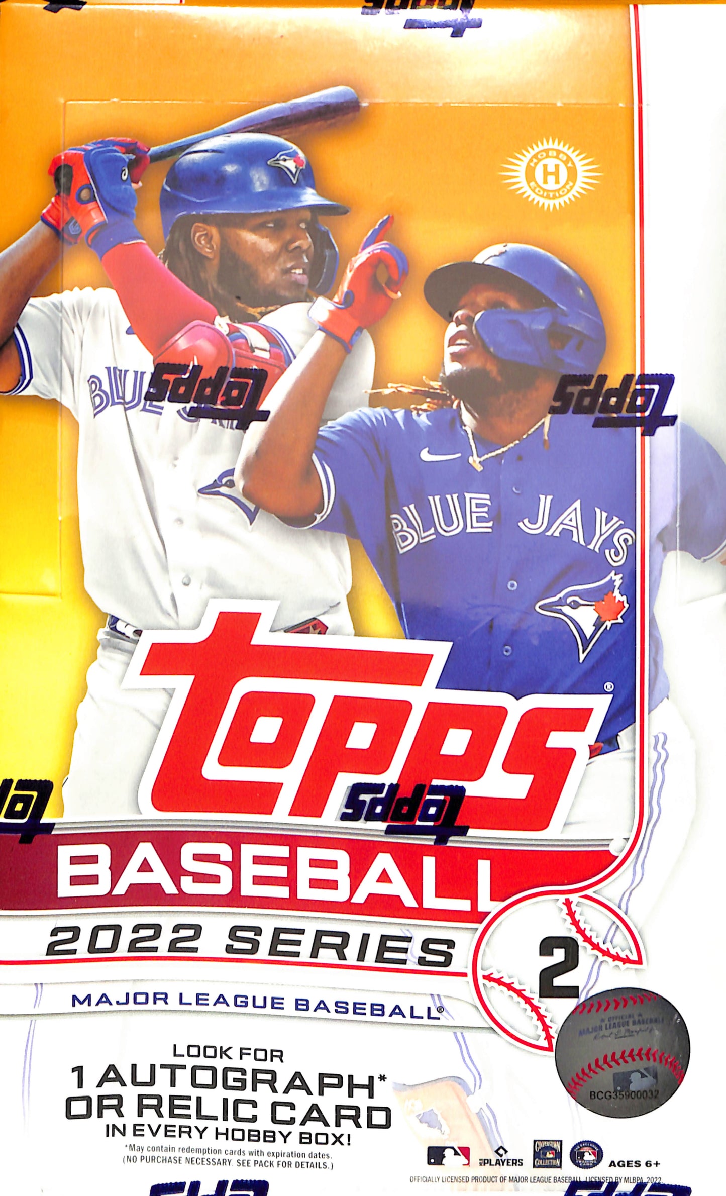 2022 Topps Series 2 Baseball Hobby Box - Sealed Wax