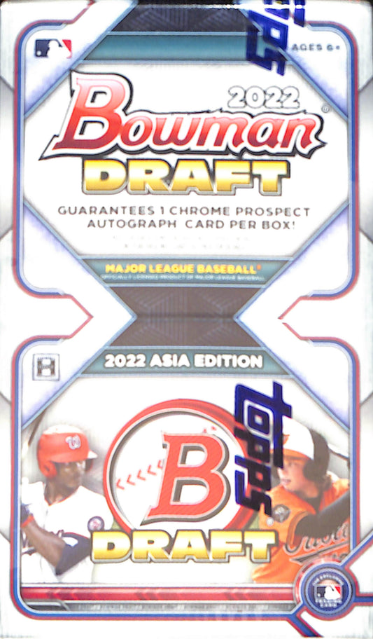 2022 Bowman Draft Baseball Asia Edition Box - Sealed Wax