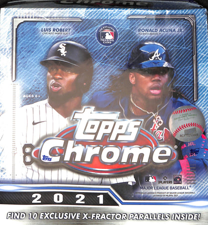 2021 Topps Chrome Baseball Mega Box - Sealed Wax