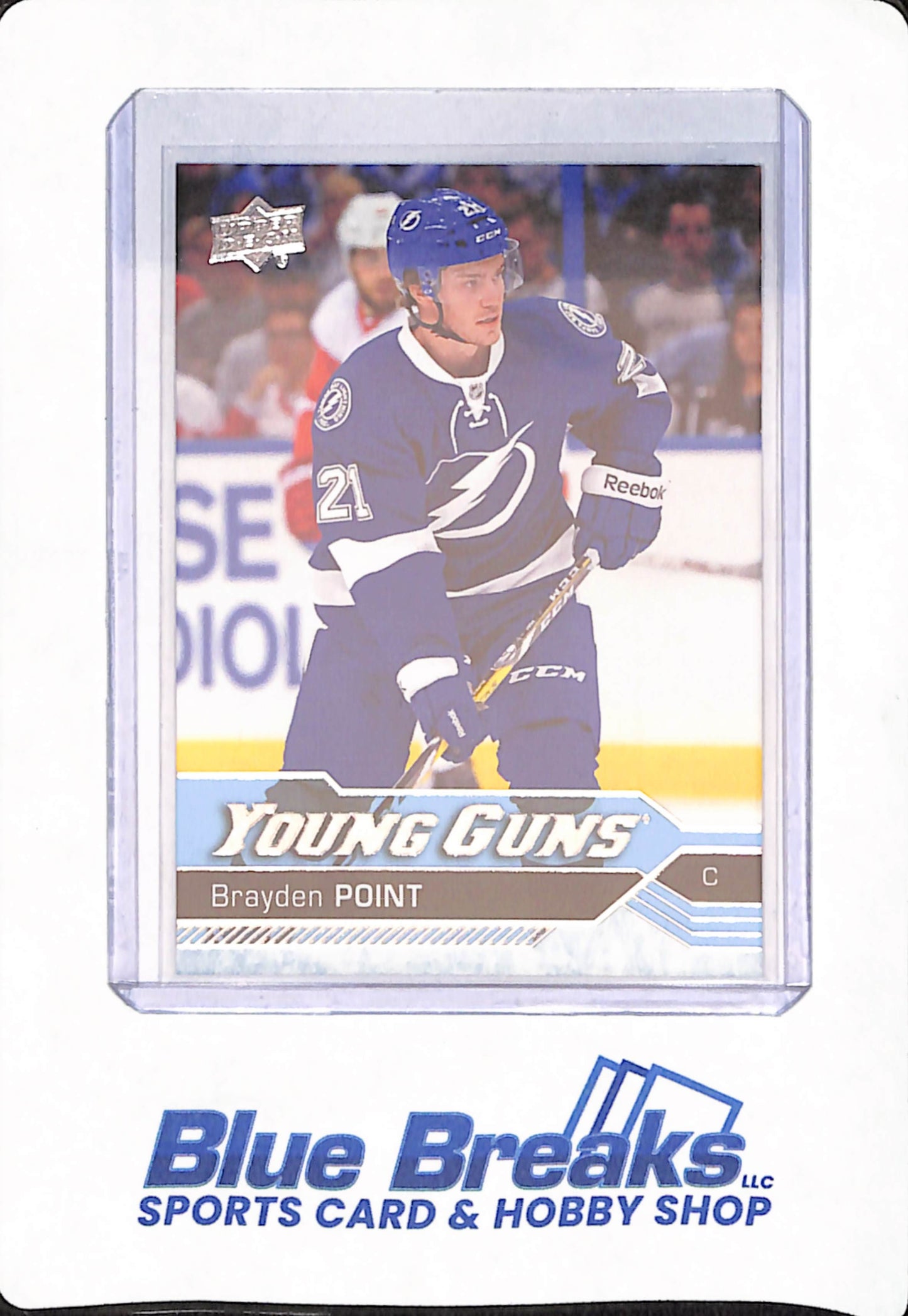 2016-17 Upper Deck Series One - Brayden Point - Ice Hockey - Tampa Bay Lightning - # 205 - Young Guns