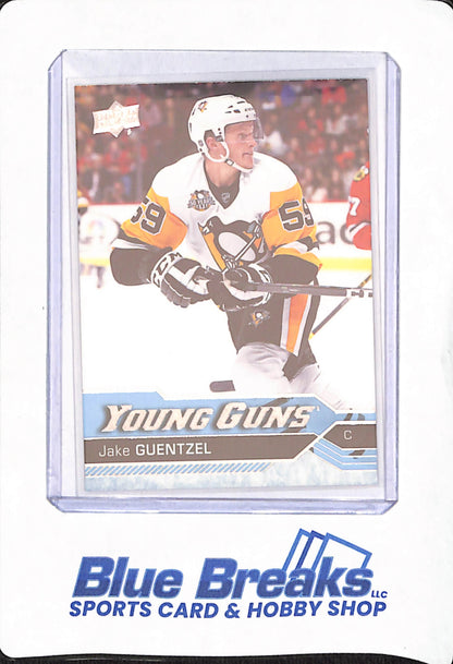 2016-17 Upper Deck Update Hockey - Jake Guentzel - Ice Hockey - Pittsburgh Penguins - Young Guns