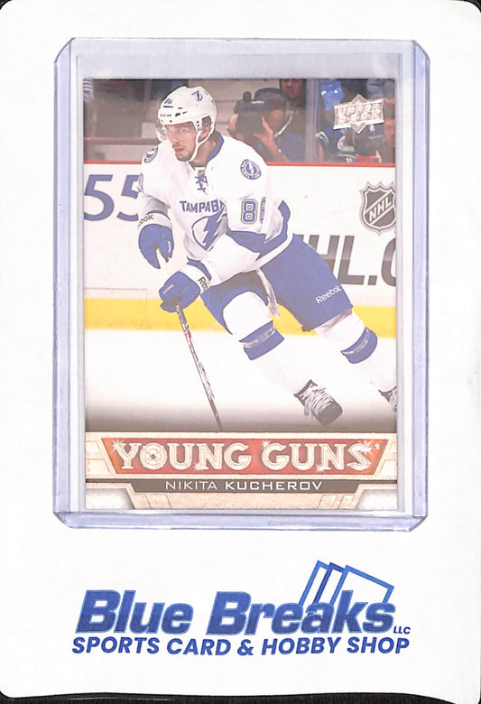 2013-14 Upper Deck Series 2 - Nikita Kucherov - Ice Hockey - Tampa Bay Lightning - # 483 - Young Guns