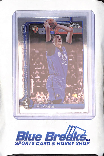 2025 Topps Chrome - Cooper Flagg - RC - Dallas Mavericks - Basketball - #251