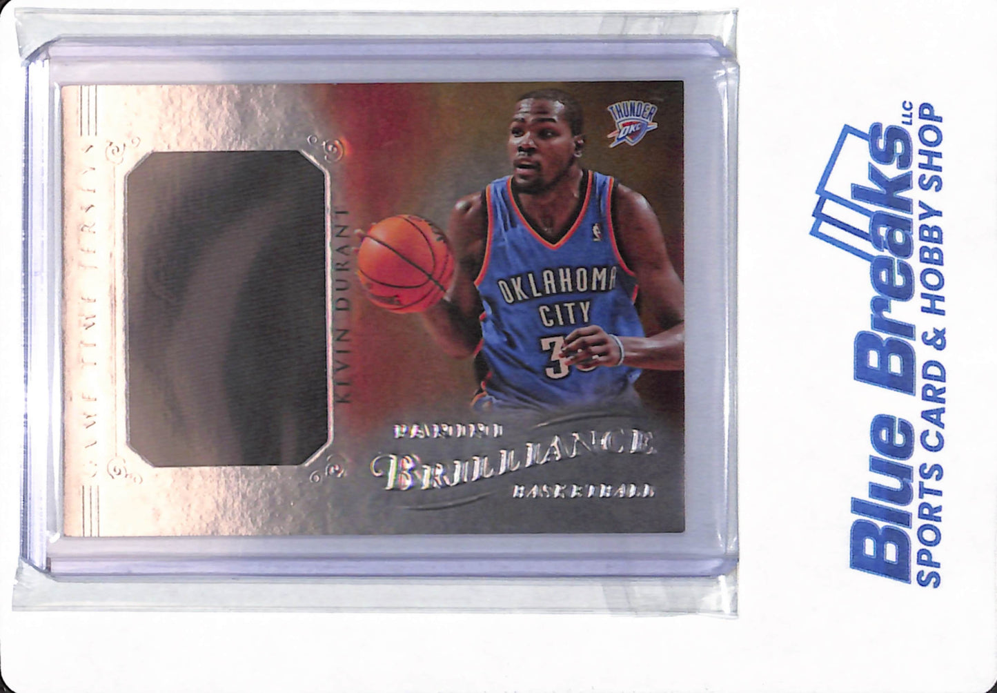 2012-13 Panini Brilliance - Kevin Durant - # 18 - Oklahoma City Thunder - Basketball - Relic