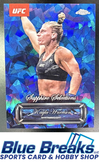 2025 Topps UFC Chrome Sapphire Selections Kayla Harrison #SEL-9
