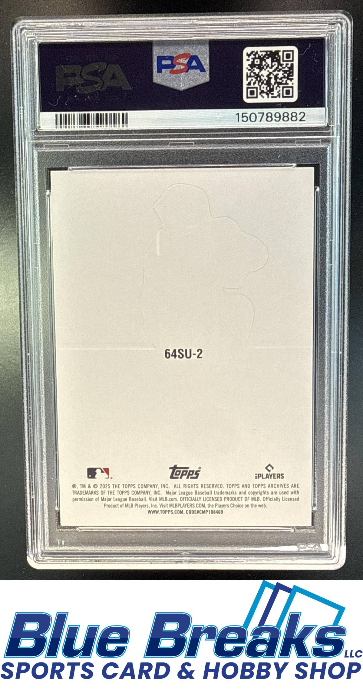 2025 Topps Archives Roki Sasaki #64SU-2 1964 Topp Stand Ups Red Foilboard 02/25 RC PSA 9 Los Angeles Dodgers