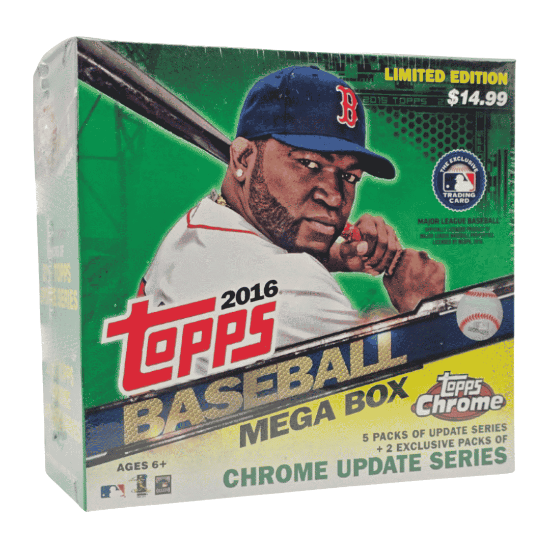 2016 Topps Chrome Baseball Mega Box - Sealed Wax