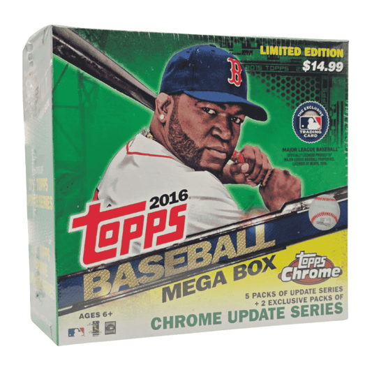 2016 Topps Chrome Baseball Mega Box - Sealed Wax