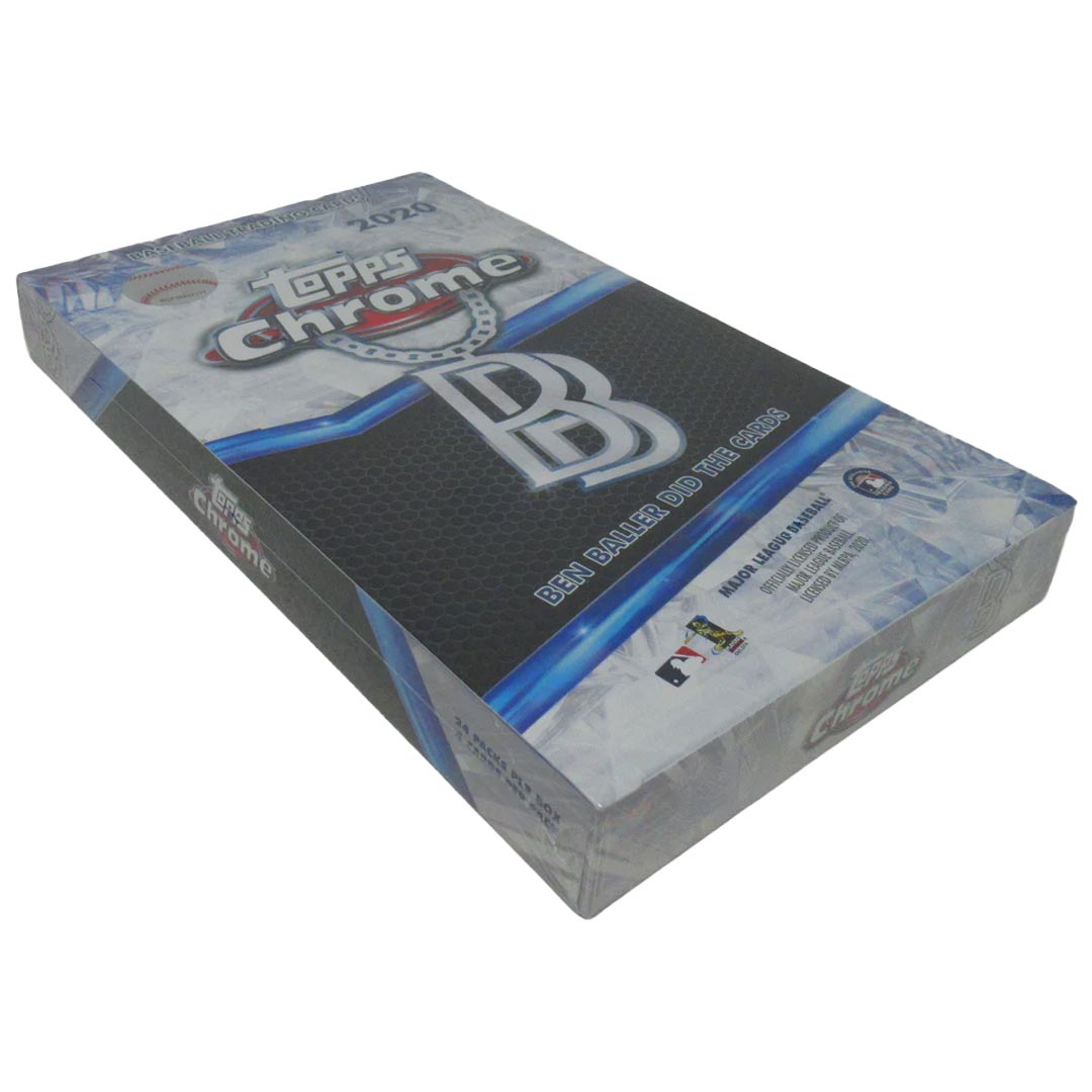 2020 Topps Chrome Baseball Ben Baller Hobby Box - Sealed Wax