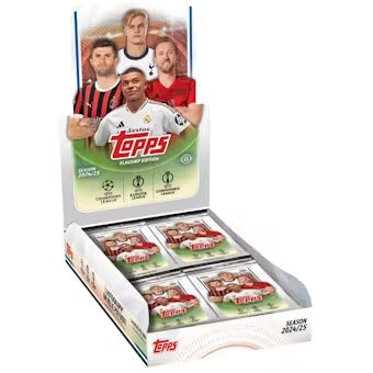 2024/25 Topps UEFA Club Competitions Soccer Hobby Box - Sealed Wax