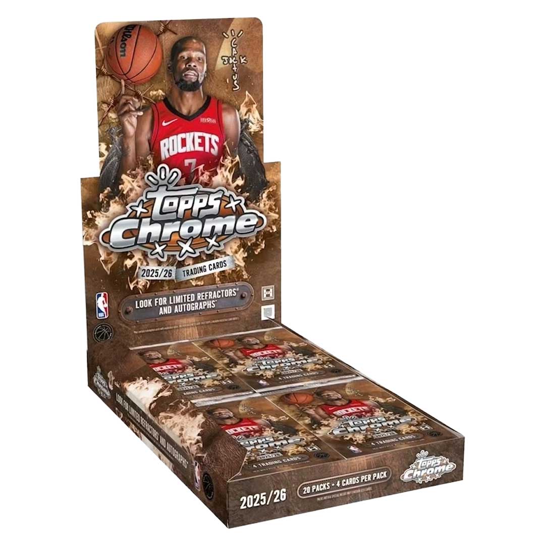 2025-26 Topps Chrome Cactus Jack Basketball Hobby Box - Sealed Wax