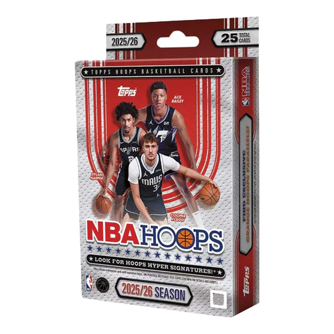2025/26 Topps NBA Hoops Basketball Hanger Box - Sealed Wax