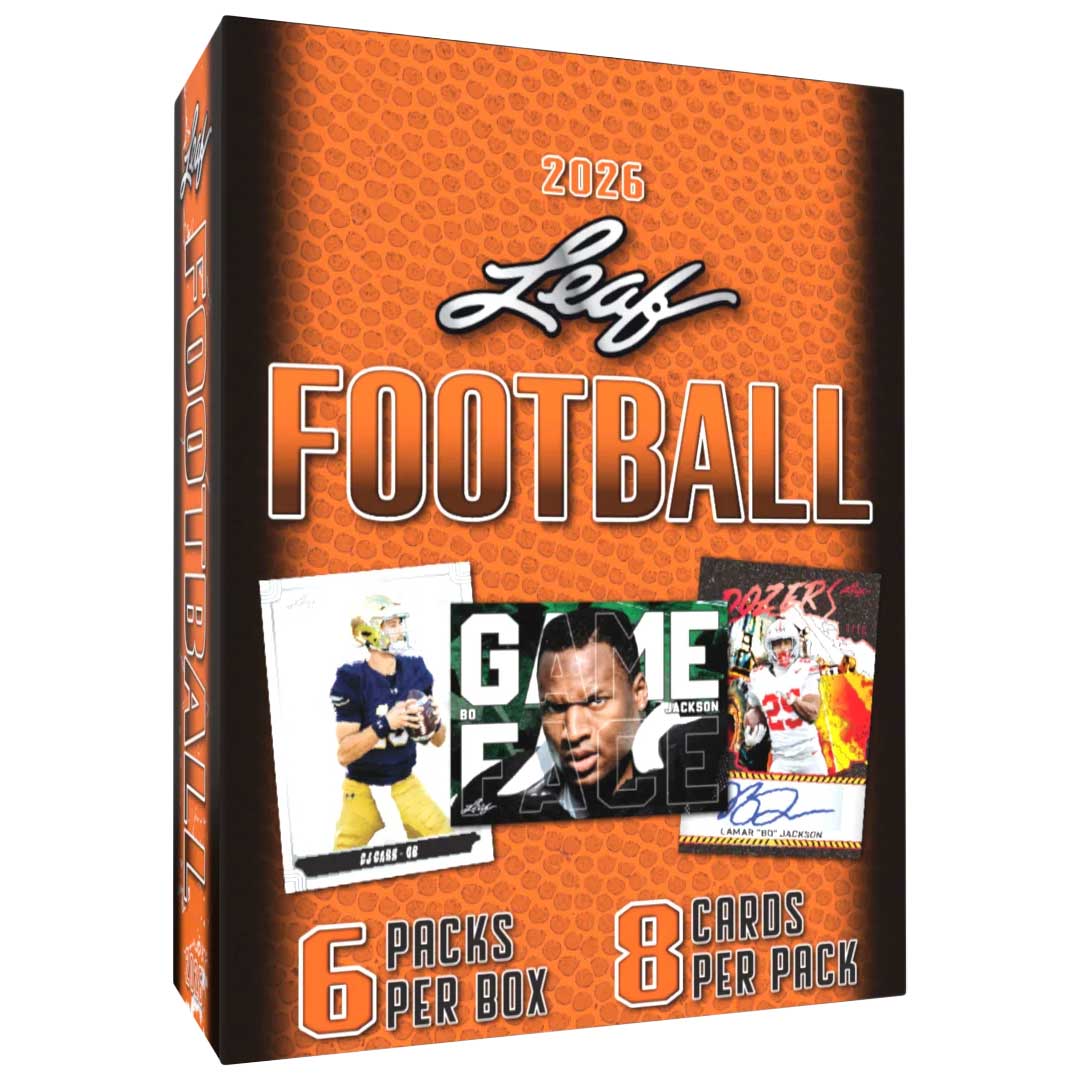 2026 Leaf Football Hobby Box - Sealed Wax