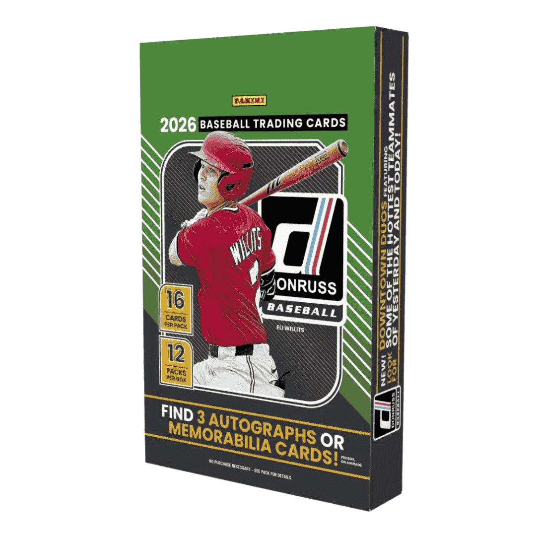 2026 Donruss Baseball Hobby Box - Sealed Wax
