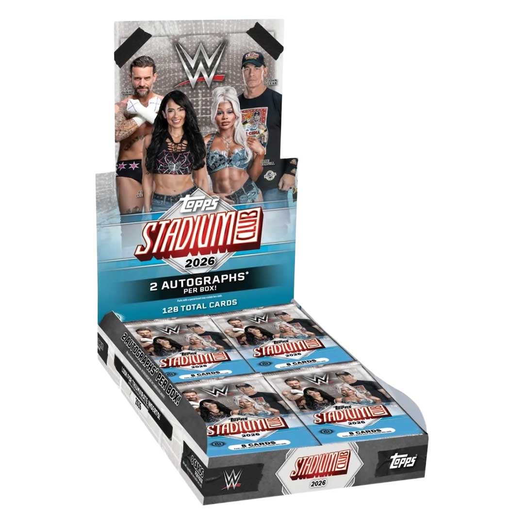 2026 Topps Stadium Club WWE Wrestling Hobby Box - Sealed Wax