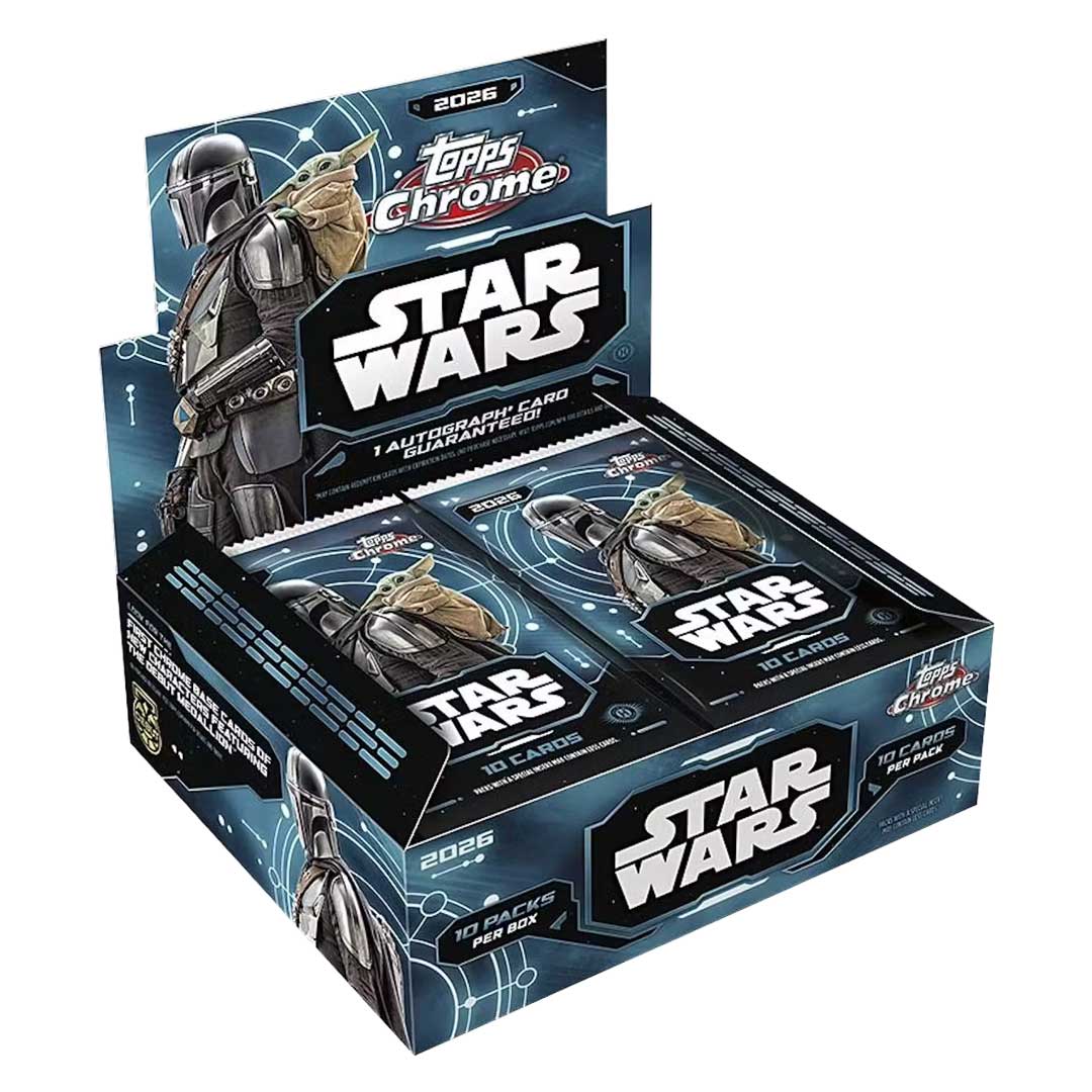 2026 Topps Star Wars Chrome Hobby Box - Sealed Wax - Presell