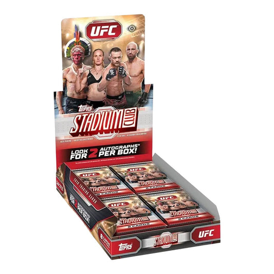 2026 Topps UFC Stadium Club Hobby Box - Sealed Wax - Presell