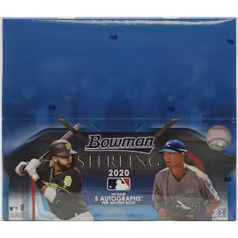 2020 Bowman Sterling Baseball Hobby Box - Sealed Wax