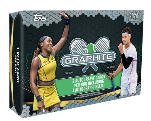 2024 Topps Graphite Tennis Hobby Box - Other Sport - Sealed Wax