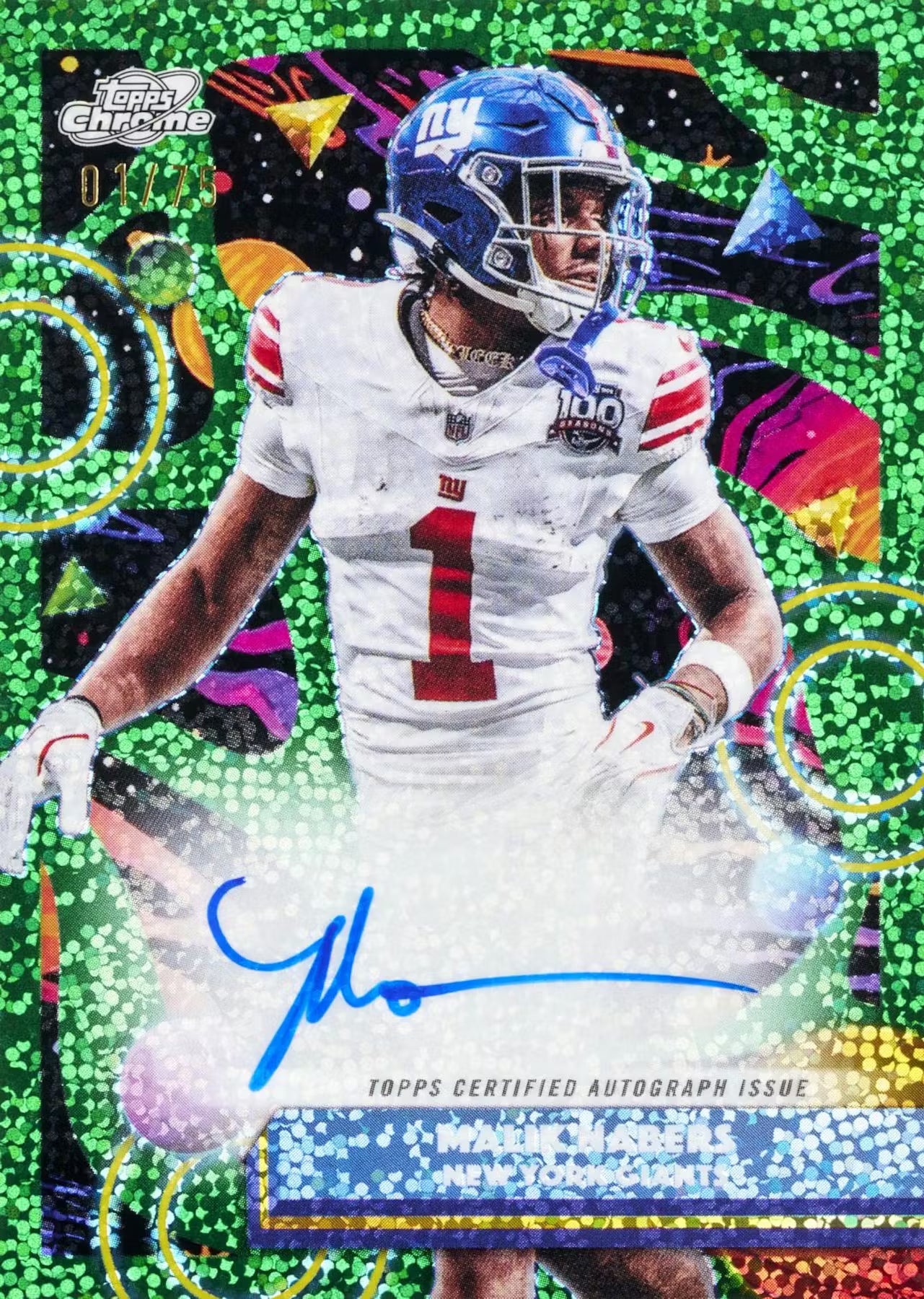 2025 Topps Cosmic Chrome Football Hobby Box - Sealed Wax
