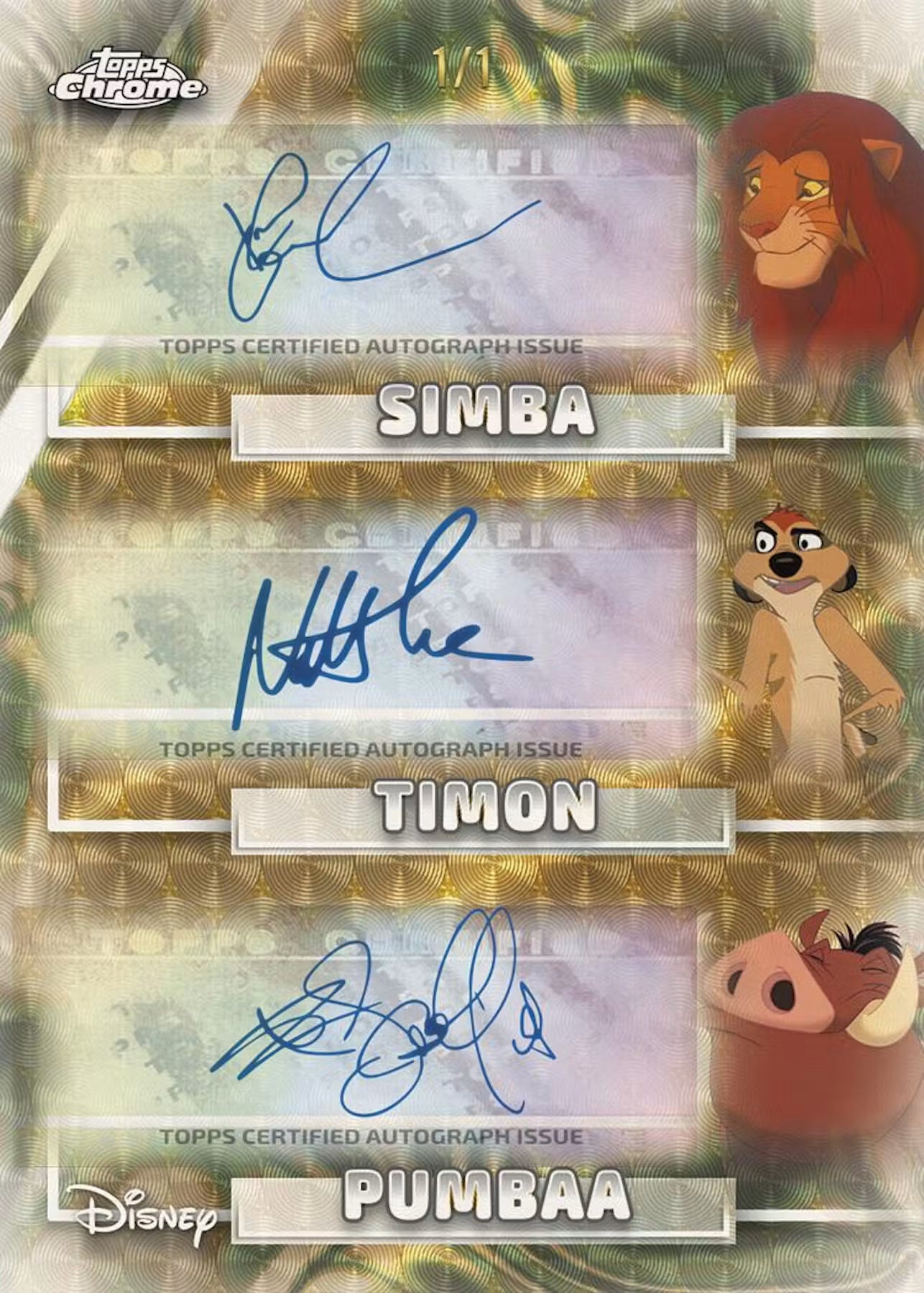 2026 Topps Chrome Disney Blaster Box - Sealed Wax