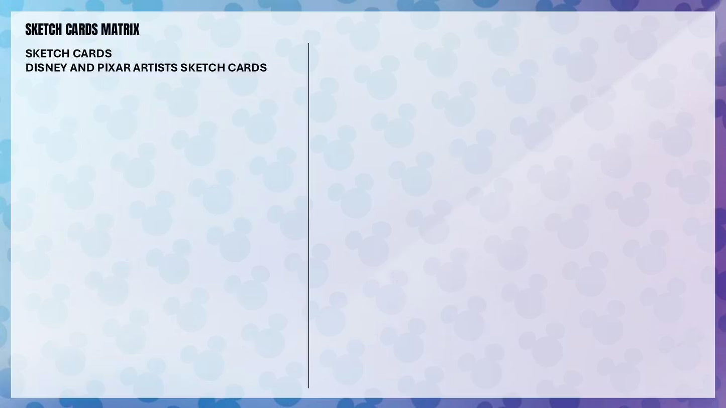 2026 Topps Chrome Disney Hobby Box - Sealed Wax
