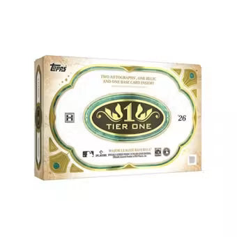 2026 Topps Tier One Baseball Hobby Box - Sealed Wax - Presell