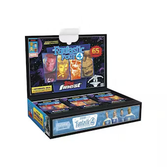 2026 Topps Finest Fantastic Four Hobby Box - Sealed Wax
