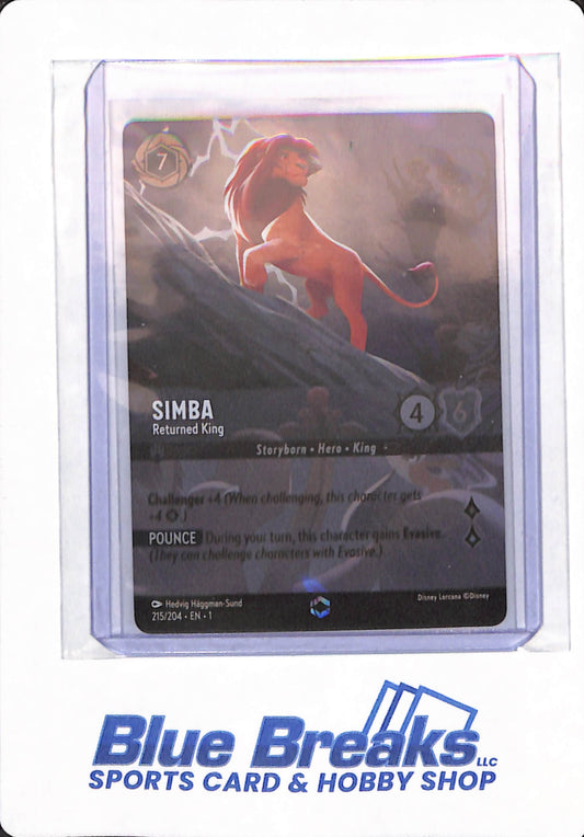 Disney Lorcana - Simba - Enchanted - 215 / 205 - EN 1