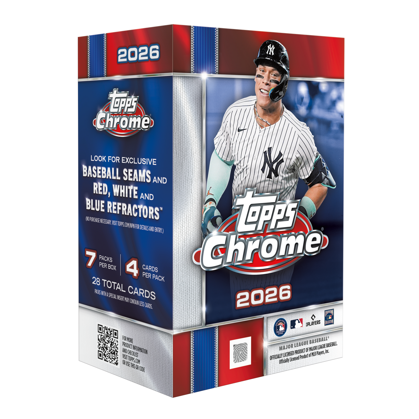 2026 Topps Chrome Baseball Blaster Box - Sealed Wax