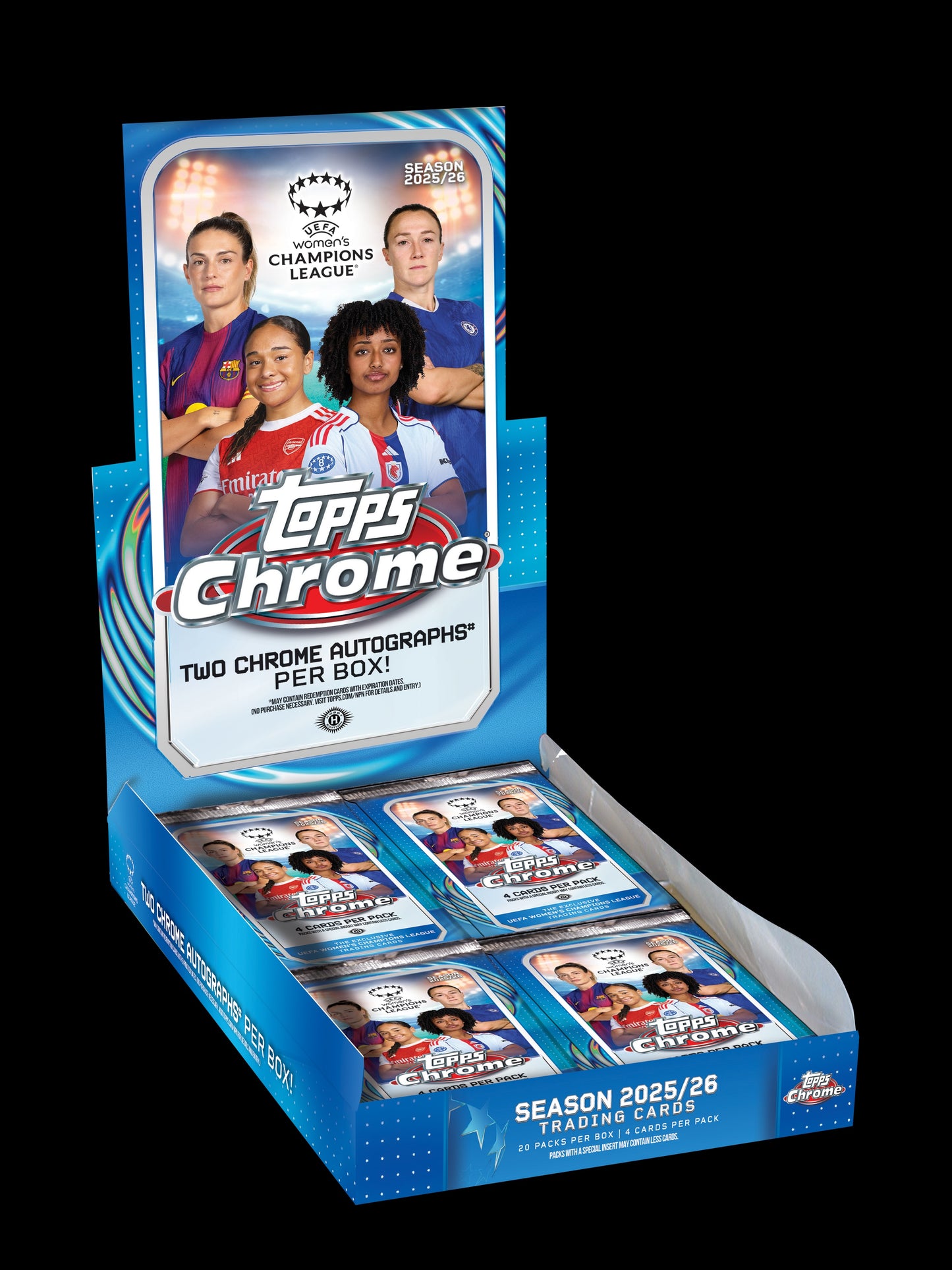 2025 - 26 Topps UEFA Womens Champions League - Hobby Box - Sealed Wax