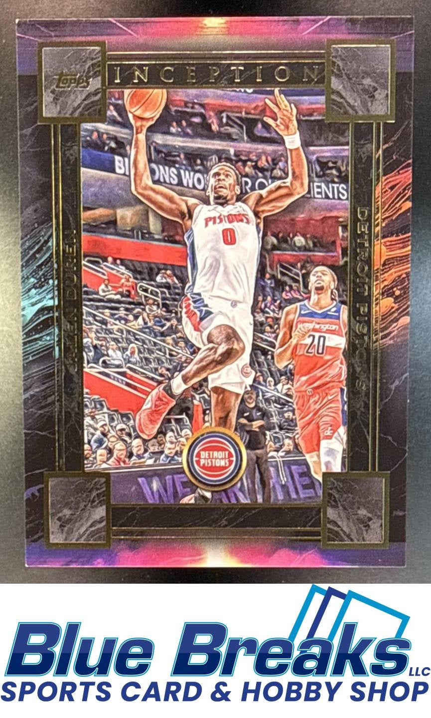 2025-26 Topps Inception Launch Jalen Duren [RC] #L-12 Detroit Pistons