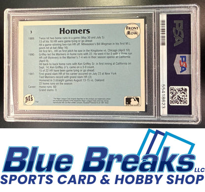 1991 Front Row Ken Griffey Jr. Promos [RC] #3 PSA 8 Seattle Mariners