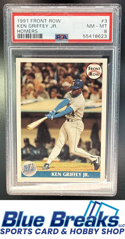 1991 Front Row Ken Griffey Jr. Promos [RC] #3 PSA 8 Seattle Mariners