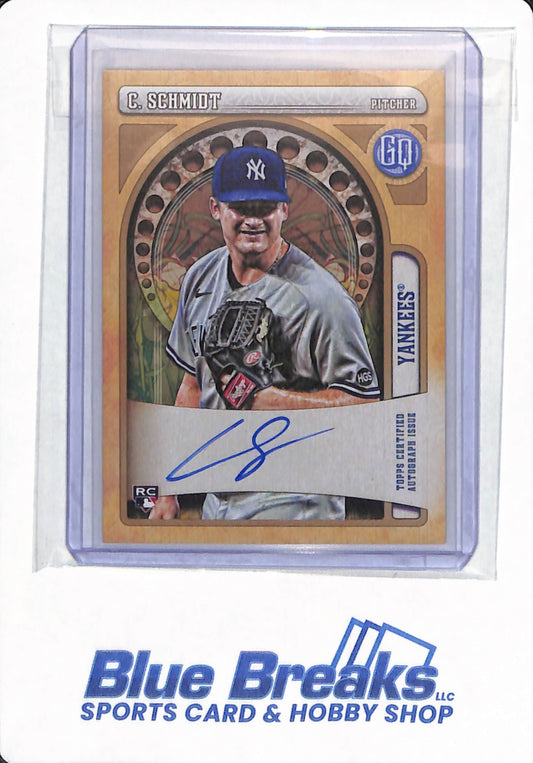 2021 Topps Gypsy Queen - Clarke Schmidt - #GQA-CS - New York Yankees - Baseball - Autographed