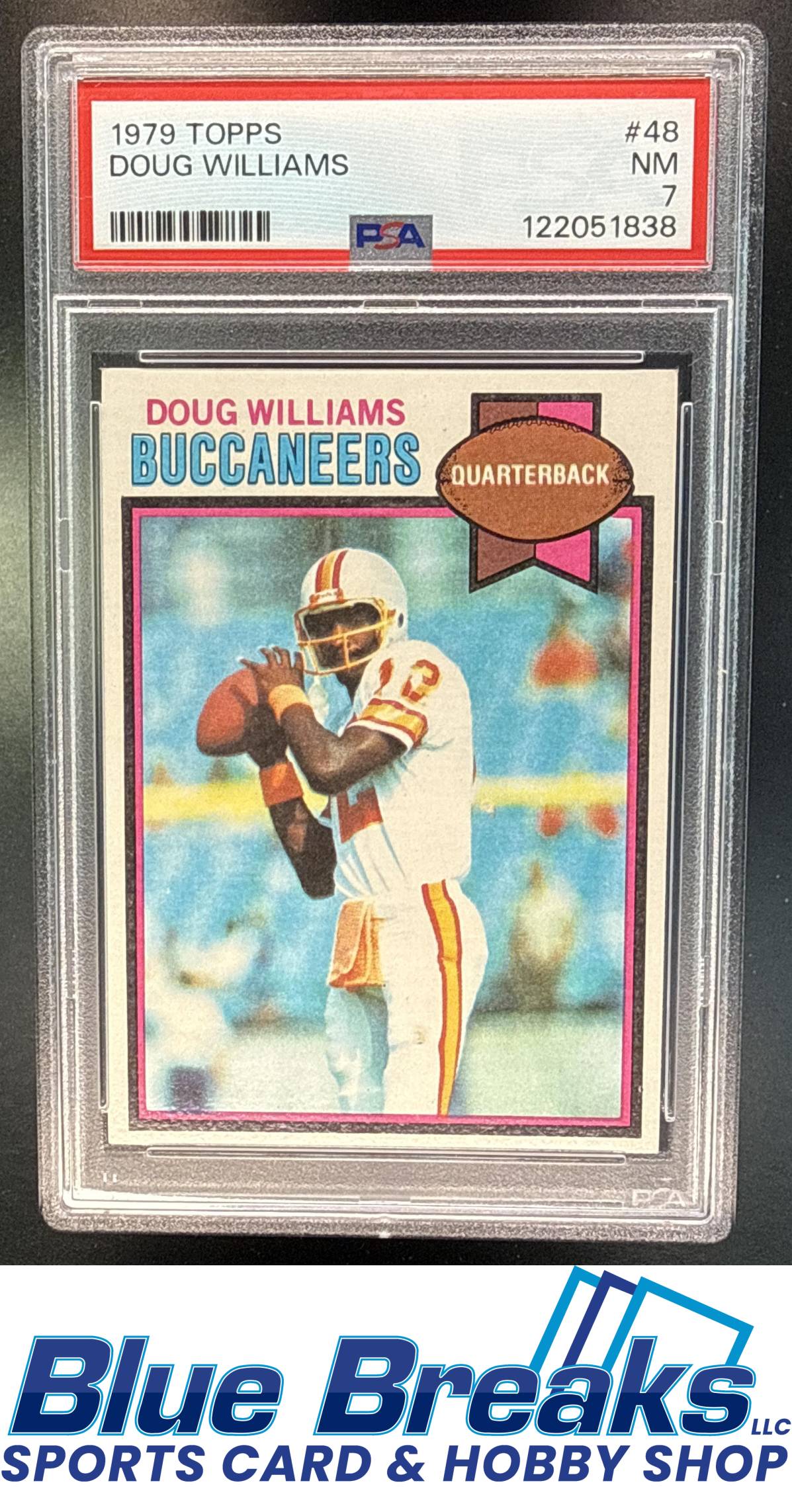 1979 Topps Doug Williams [RC] #48 RC PSA 7 Tampa Bay Buccaneers