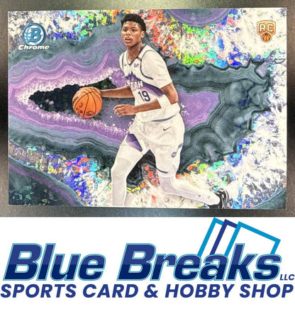 2025-26 Bowman Chrome Crystalized Ace Bailey RC #CNB-5 SSP Utah Jazz