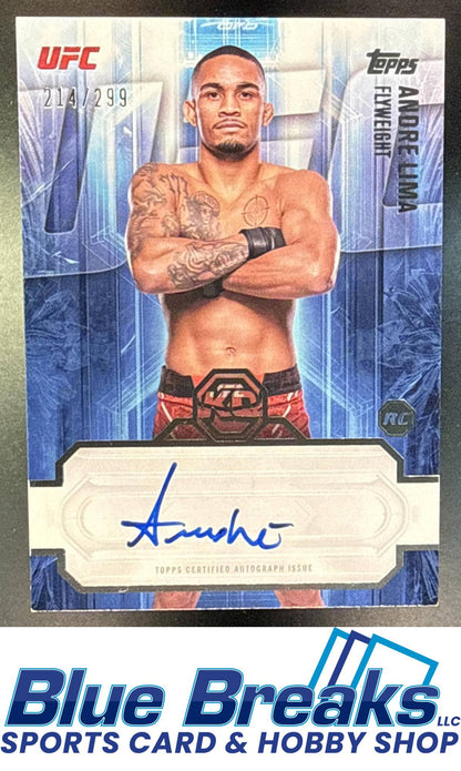 2026 Topps Knockout UFC Auto Andre Lima 214/299 #KOA-ALA RC