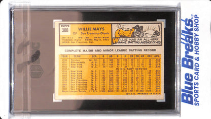 1963 Topps - Willie Mays - # 300 - SGC 4 - San Francisco Giants - Baseball