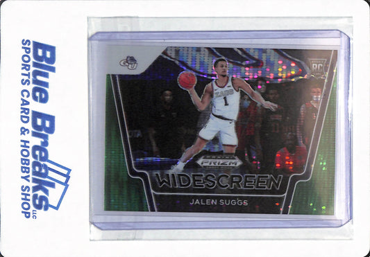 2021 Panini Prizm Draft Picks - Jalen Suggs - #3 - Gonzaga - Widescreen - Green - 17/25 - Basketball