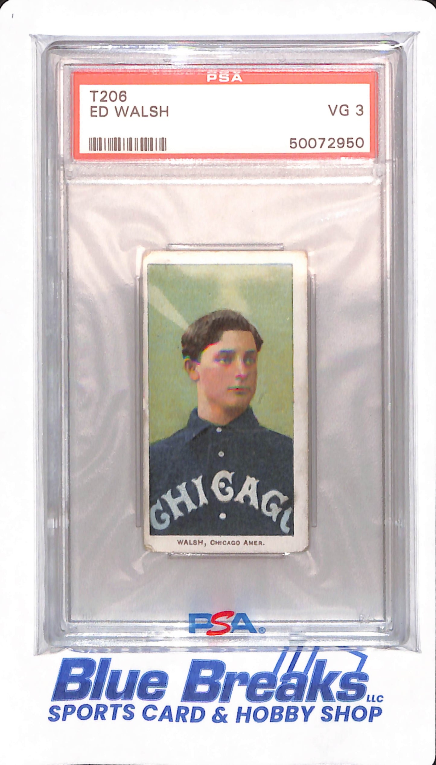 T206 - Ed Walsh - PSA 3 - Baseball - Chicago White Sox