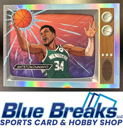 2025-26 Bowman Anime Giannis Antetokounmpo [RC] #NBA-A6 SSP Milwaukee Bucks
