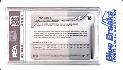 2020 Topps - Luis Robert - # 392 - PSA 10 - Baseball - Chicago White Sox - Rookie