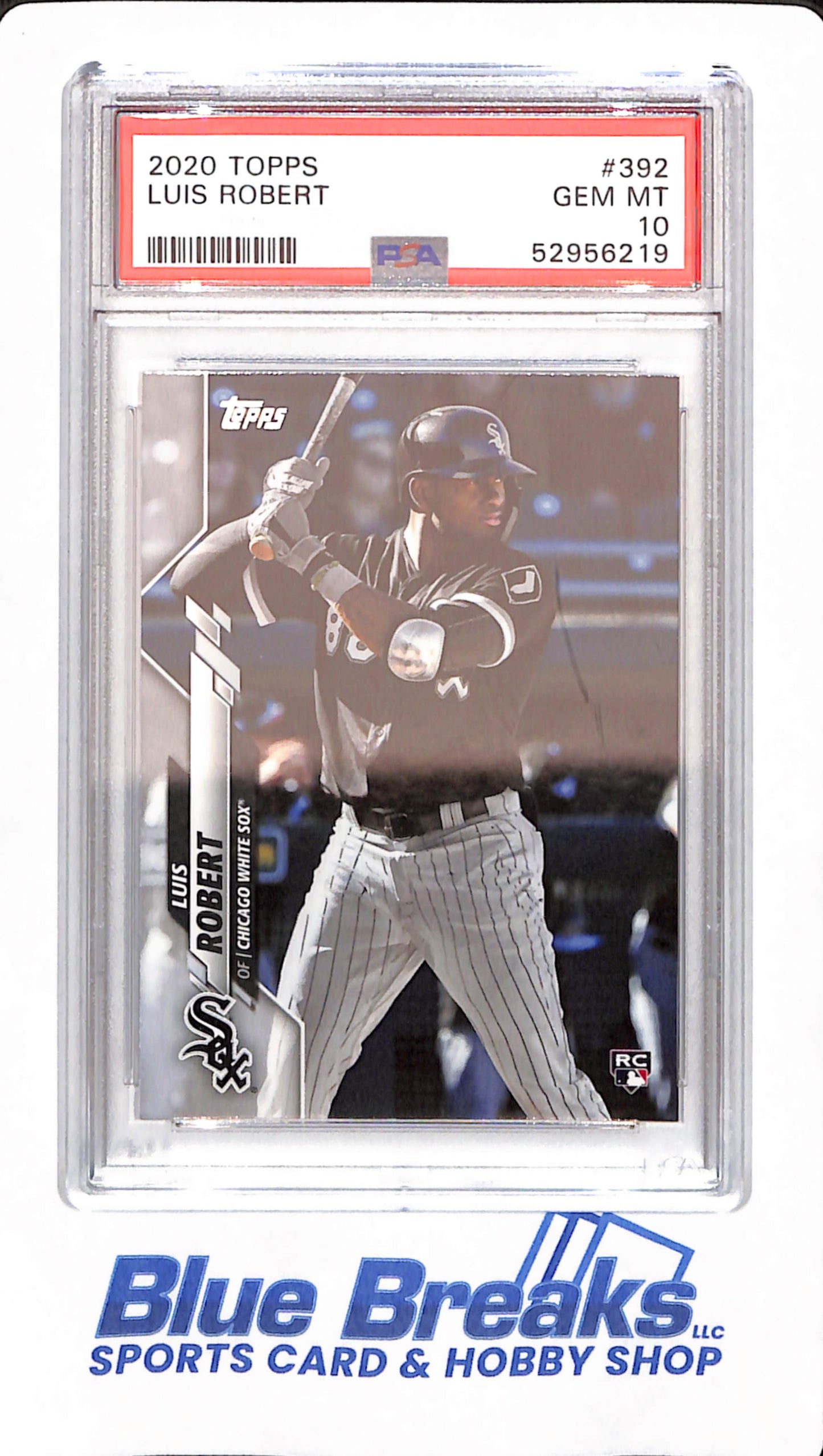 2020 Topps - Luis Robert - # 392 - PSA 10 - Baseball - Chicago White Sox - Rookie